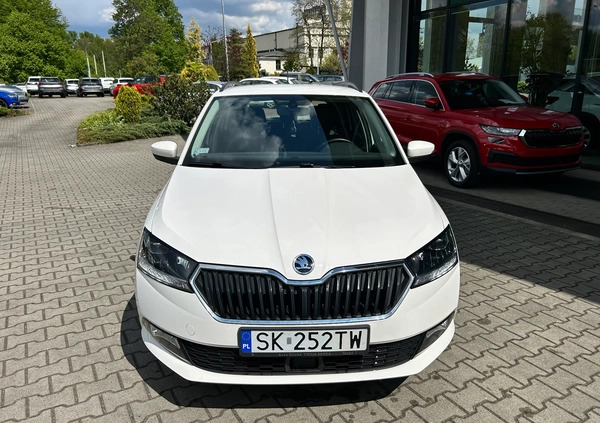 Skoda Fabia cena 54900 przebieg: 98461, rok produkcji 2021 z Katowice małe 379